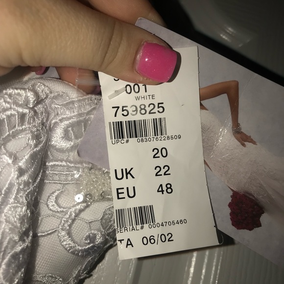 HP✨✨ Racerback Mermaid Wedding Dress - Picture 4 of 6